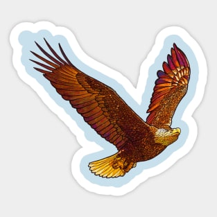 The American Eagle Sticker